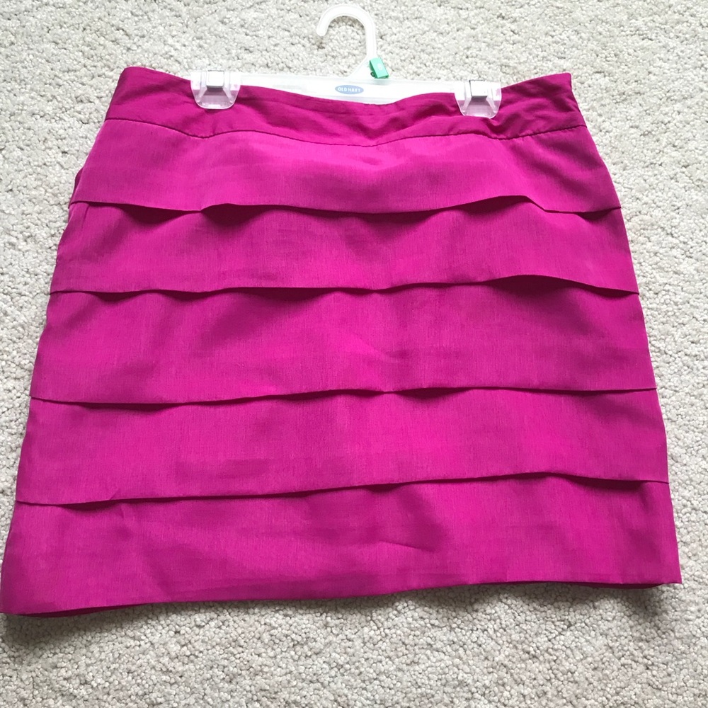 The Limited pink skirt
